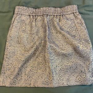 Women’s Metallic Gold Loft Skirt size 6